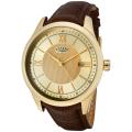 Rotary Men's Brown Genuine Leather Watch