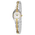 Caravelle Women's Bracelet Stainless Steel/ Yellow Gold Plated Watch
