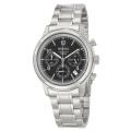 Seiko Men's Chronograph Stainless Steel Military Time Watch