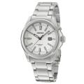 Seiko Men's Kinetic White Dial Stainless Steel Watch