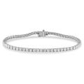 14k Gold 3 1/2ct TDW Diamond 7.25-inch Tennis Bracelet (G-H, SI1-SI2)