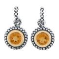 Meredith Leigh 14k Gold Citrine Earrings