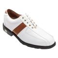 FootJoy Men's Icon Sport Saddle White/ Tan Golf Shoes