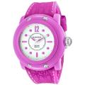 Glam Rock Women's 'Miami Beach' Fuschia Silicone Watch