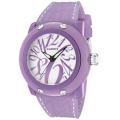 Glam Rock Women's 'Miss Miami Beach' Lilac Silicone Watch