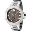 Clerc Men's 'Icon 8' Stainless Steel Watch