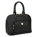 RIONI Signature Black Dome Handle Bag