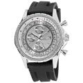 Joshua & Sons Men's Multifunction Rubber Strap Watch