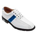 FootJoy Men's Icon Sport Saddle White/ Blue Golf Shoes