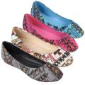 Hailey Jeans Co Women's 'ZOOM-58' Round Toe Pintucked Ballet Flats