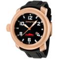 Invicta Men's 'Sea Hunter' Black Polyurethane Watch