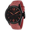 Invicta Men's 'I-Force' Pale Red Polyurethane Watch