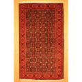 Persian Hand-knotted Balouchi Red/ Burgundy Wool Rug (3'6 x 6')