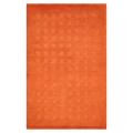 Indo Hand-knotted Tibetan Rust Wool Rug (3'8 x 5'8)