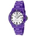 Invicta Women's 'Angel' White Dial Purple Plastic Watch