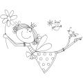 Penny Black High Spirits Rubber Stamp