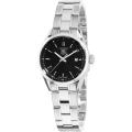 Tag Heuer Women's 'Carrera' Black Dial Stainless Steel Quartz Watch