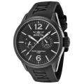 Invicta Men's 'I-Force' Black Polyurethane Watch