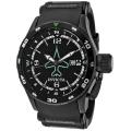 Invicta Men's 'Aviator' Black Polyurethane Watch