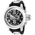 Invicta Men's 'Russian Diver/Quinotaur' Black Rubber Watch