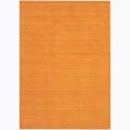Hand-tufted Mani Yellow Wool Rug (5' x 7'6)