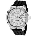 Lancaster Italy Men's 'Trendy/Status Symbol' Black Silicone Watch