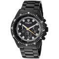 Lancaster Italy Men's Black Ion-Plated Stainless Steel Watch