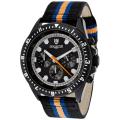 Lancaster Italy Men's Black Nylon Watch