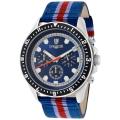 Lancaster Italy Men's Blue Nylon Watch