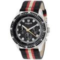 Lancaster Italy Men's Black Nylon Watch