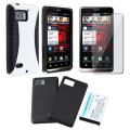 Case/ LCD Protector/ Extended Battery for Motorola Droid Bionic XT875