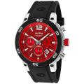 Red Line Men's 'Mission' Black Silicone Watch