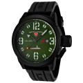 Swiss Legend Men's 'Submersible' Black Silicone Watch
