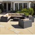 Ventura PE Wicker 7-piece Outdoor Sectional