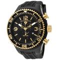 Swiss Legend Men's 'Neptune' Black Silicone Watch