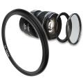 BasAcc 55-mm to 58-mm Camera Lens Filter Step Up Adapter Ring