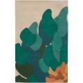 Hand-tufted White Bostor New Zealand Wool Rug (3'3 x 5'3)