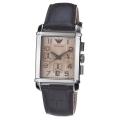 Emporio Armani Men's 'Classic' Brown Dial Quartz Chronograph Watch