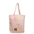 See by Chloe 9S7116 N173 533 Pink Canvas Tote Bag