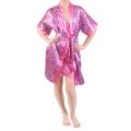 Hailey Jeans Co. Women's 2-piece Satin Robe/ Chemise Set