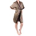 Hailey Jeans Co. Women's 2-piece Satin Robe/ Chemise Set