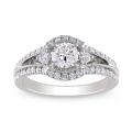 18k Gold 1ct TDW Diamond Fashion Ring (G-H, SI2)