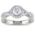 18k White Gold 4/5ct TDW Diamond Fashion Ring (H-I, SI2)