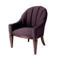 Antonio Purple Fabric Club Chair