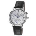 Maurice Lacroix Men's 'MasterPiece' Silver Dial Retrograde Watch