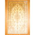 Antique Persian Hand-knotted Kirman Beige/ Light Brown Wool Rug (10'2 x 16'10)