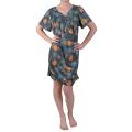 Journee Collection Women's Floral Print Knee Length House Dress