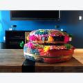 Traditional Indian Poufs (Set of 2)