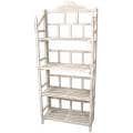 Distressed Slatted Shelving Unit (China)
