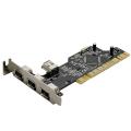 SYBA Low-profile PCI FireWire 1394a 3/ 1-port Card